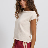 Kaisha Crop Knit Cream