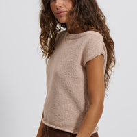 Kaisha Crop Knit Mocha