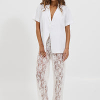 Karla Short Sleeve Shirt White