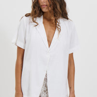 Karla Short Sleeve Shirt White