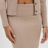 Luca Maxi Skirt Latte