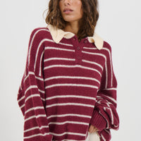 Rising Sun Jersey Crimson