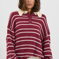Rising Sun Jersey Crimson