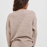 Stephanie Knit Jumper Mocha