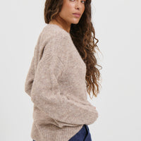Stephanie Knit Jumper Mocha