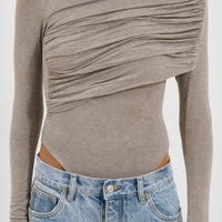 Mila Bodysuit Grey Marle