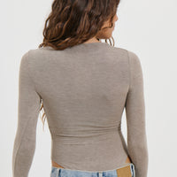 Mila Bodysuit Grey Marle