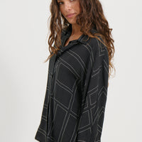 Tassie Long Sleeve Top Black