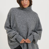 Pamela Knit Dark Grey