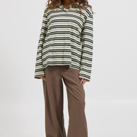 Arna Rugby Sweater Beige