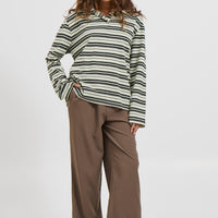 Arna Rugby Sweater Beige