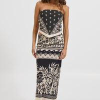 Miranto Maxi Skirt Milosa Black