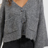 Grace Cardigan Charcoal