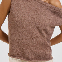 Kaisha Crop Knit Hazelnut