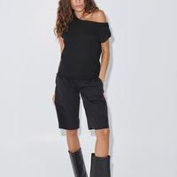 Kaisha Crop Knit Black