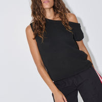 Kaisha Crop Knit Black