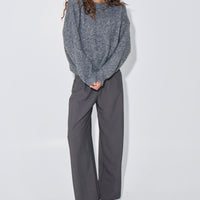 Amber Knit Charcoal
