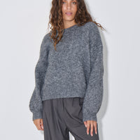 Amber Knit Charcoal