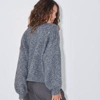 Amber Knit Charcoal
