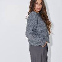 Amber Knit Charcoal