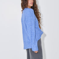 Stephanie Knit Jumper Blue