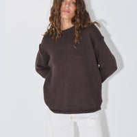 Toni Knit Jumper Chocolate