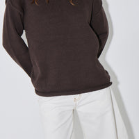 Toni Knit Jumper Chocolate