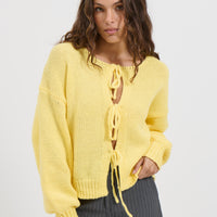 Melania Knit Lemon
