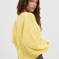 Melania Knit Lemon