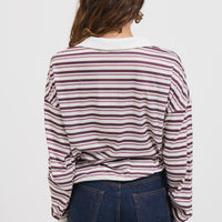 Wynter Rugby Sweater Berry
