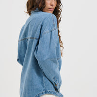 Marcy Shacket Blue