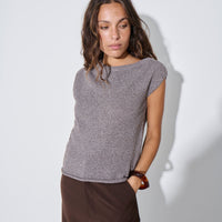 Kaisha Crop Knit Storm