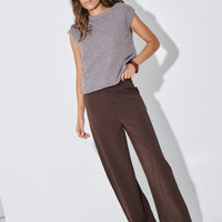 Kaisha Crop Knit Storm