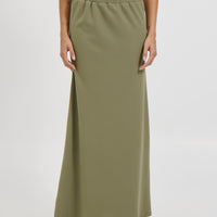 Bell Maxi Skirt Moss - FINAL SALE