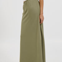 Bell Maxi Skirt Moss - FINAL SALE