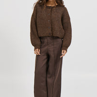 Valley Cardigan Chocolate