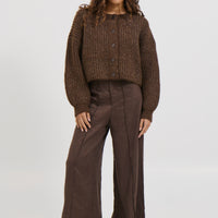 Valley Cardigan Chocolate
