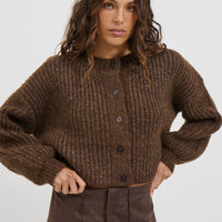 Valley Cardigan Chocolate