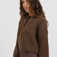 Valley Cardigan Chocolate