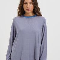 Asher Long Sleeve Blue