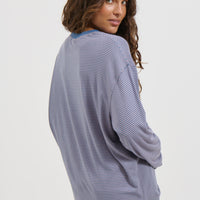 Asher Long Sleeve Blue