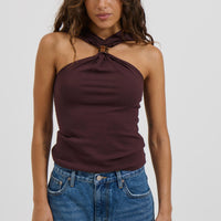Cleo Top Chocolate