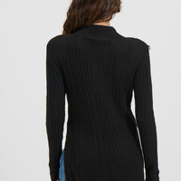 Lexa Knit Top Black