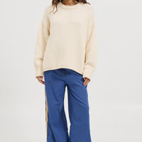 Nikova Knit Jumper Cream