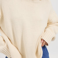 Nikova Knit Jumper Cream