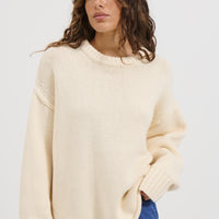 Nikova Knit Jumper Cream