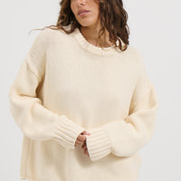 Nikova Knit Jumper Cream