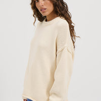 Nikova Knit Jumper Cream