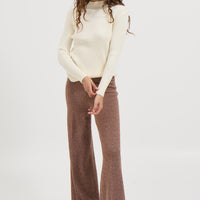 Jen Knit Pant Hazelnut