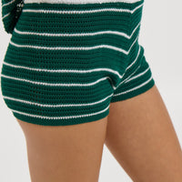 Melody Short Emerald Stripe